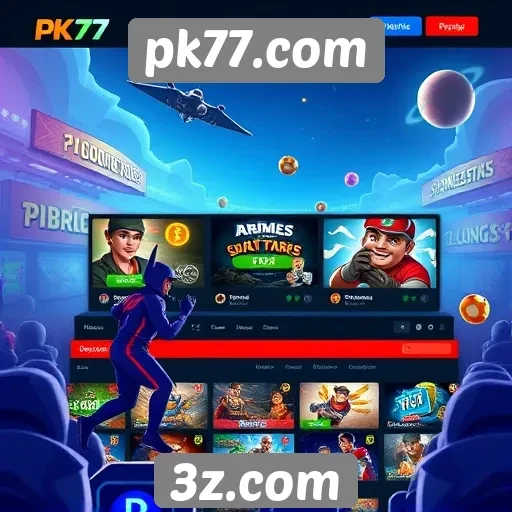 Navegação intuitiva atrai usuários no pk77.com